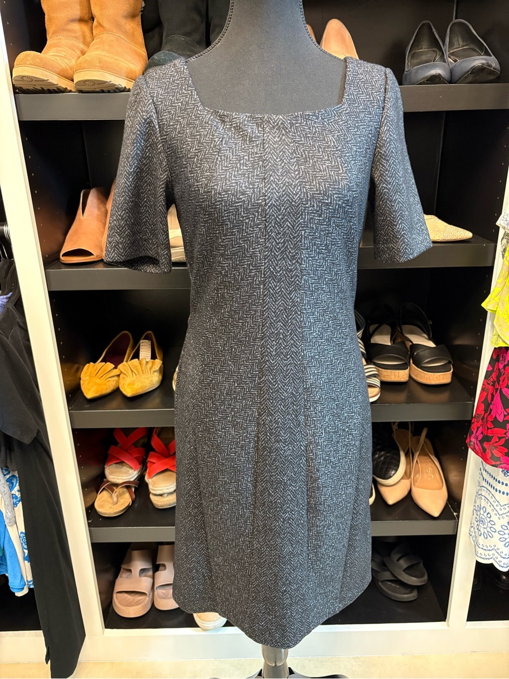 NWT Brooks Brothers Charcoal Dress